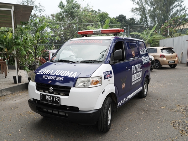 Viking Persib Club menghadirkan Viking Emergency Vehicle untuk masyarakat