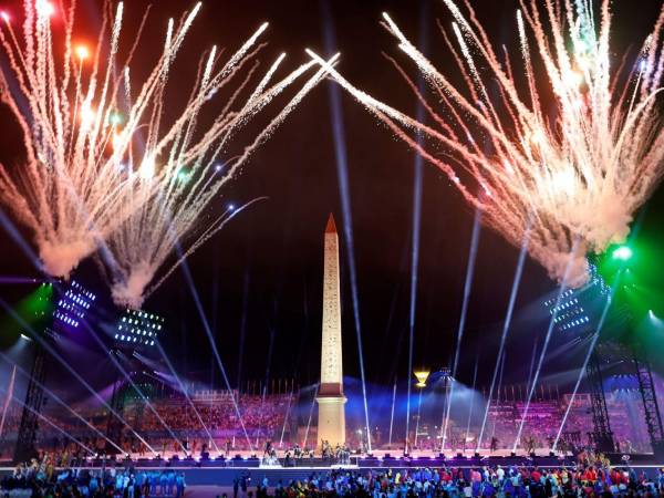 Upacara pembukaan Paralimpiade Paris 2024 memukau dengan kemeriahan dan bakat teatrikalnya yang khas. (Foto: AFP)