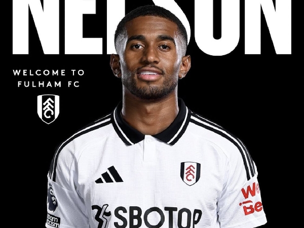 Fulham meminjam pemain sayap Arsenal, Reiss Nelson