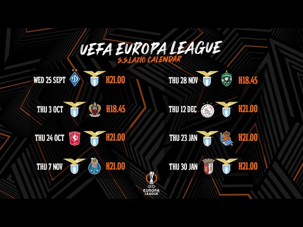 Jadwal Lazio di UEL