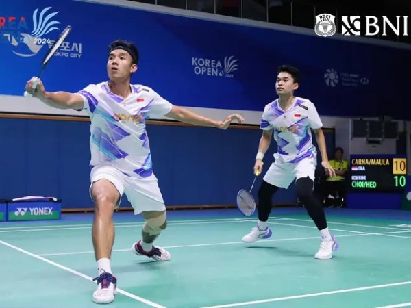 Sikat Juara Dunia, Leo/Bagas Kampiun Korea Open 2024