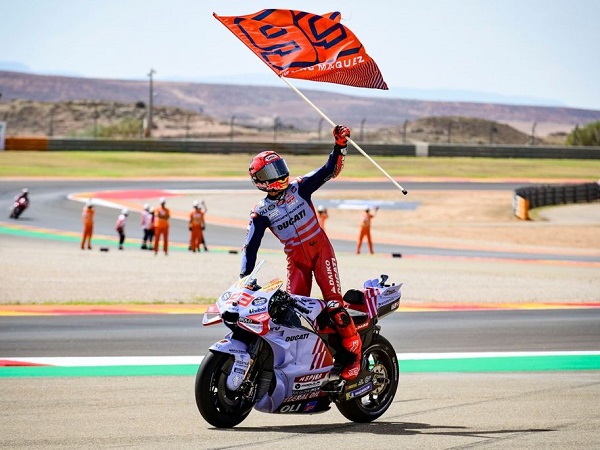 Manajer Gresini Racing puji Marc Marquez usai menang dominan di GP Aragon.