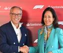 CEO Formula 1 Senang dengan Bergabungnya Santander