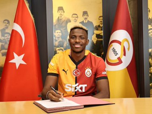 Galatasaray Resmi Datangkan Victor Osimhen dengan Status Pinjaman