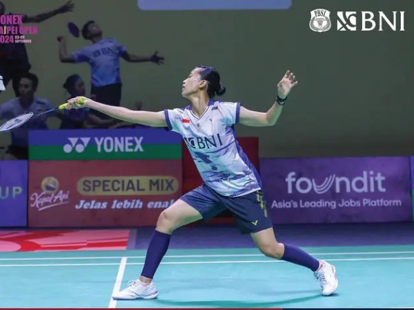 Sikat Malaysia, Putri Kusuma Wardani ke Perempat Final Taiwan Open 2024