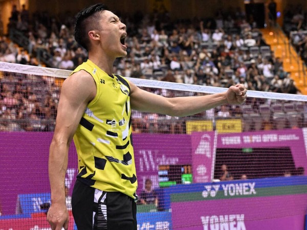 Chou Tien Chen Bangga Tuan Rumah Kuasai Semifinal Tunggal Putra Taiwan Open 2024