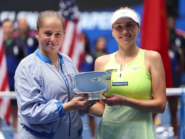 Hasil US Open: Jelena Ostapenko Dan Lyudmyla Kichenok Bawa Pulang Gelar