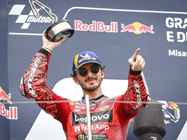 Francesco Bagnaia Puas meski Finis Kedua di Misano