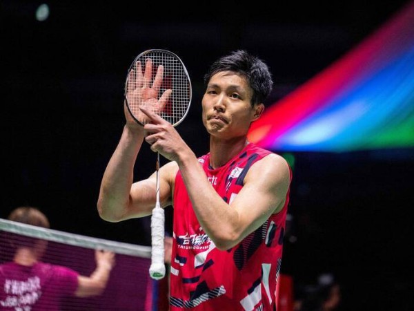 Upaya Chou Tien Chen Raih Gelar Taiwan Open Kelima Digagalkan Juniornya