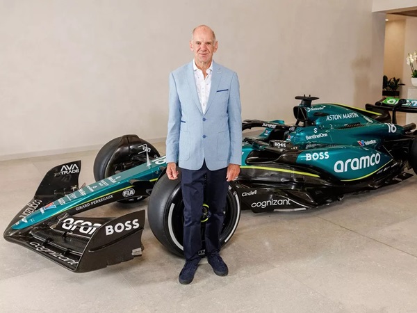 Adrian Newey Senang Gabung dengan Aston Martin