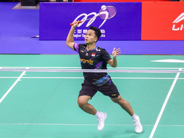 Anthony Ginting puas bisa balas dendam kepada Toma Junior Popov.