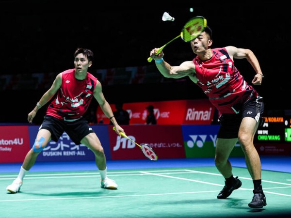 Wang Chi Lin/Chiu Hsiang Chieh Amankan 16 Besar Hong Kong Open 2024