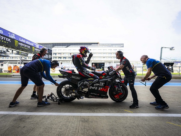 Aleix Espargaro kesal melempem di GP San Marino.