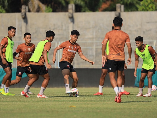 Persiapan Madura United untuk menghadapi 3 laga tandang beruntun