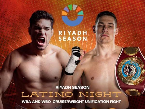 Gilberto Ramirez (kiri) dan Chris Billam-Smith akan memuncaki acara "Latino Night". (Foto: Riyadh Season)