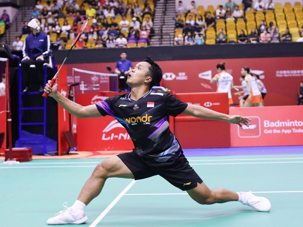 Anthony Ginting kerja keras kalahkan Chi Yu Jen.