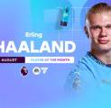 Erling Haaland Terpilih Sebagai Pemain Terbaik Premier League Bulan Agustus