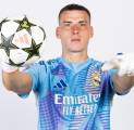 Andriy Lunin Hepi Teken Kontrak Baru di Real Madrid