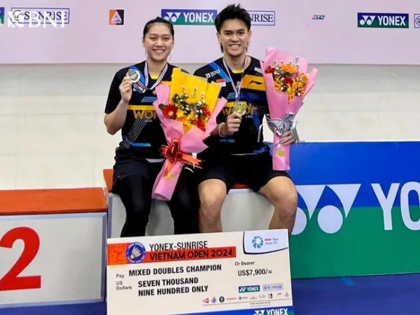 Menangi Derby, Adnan/Indah Kampiun Vietnam Open 2024