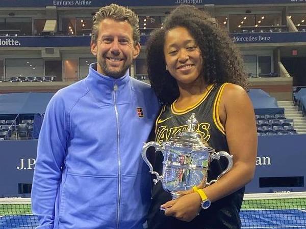 Naomi Osaka (kanan) dan Wim Fissette. (Foto: Instagram)