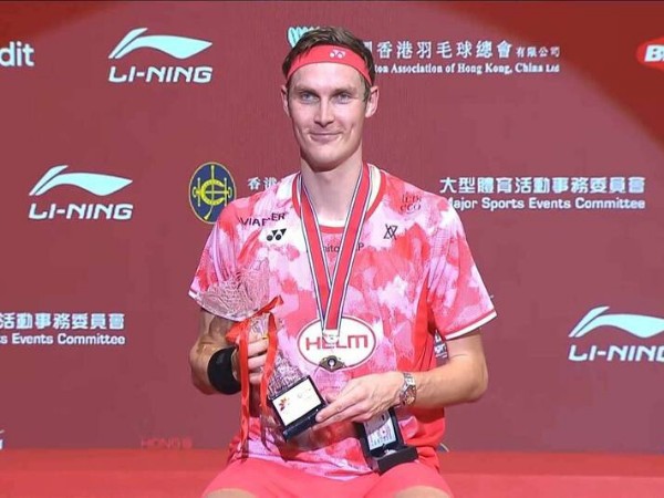 Viktor Axelsen Kampiun Tunggal Putra Hong Kong Open 2024