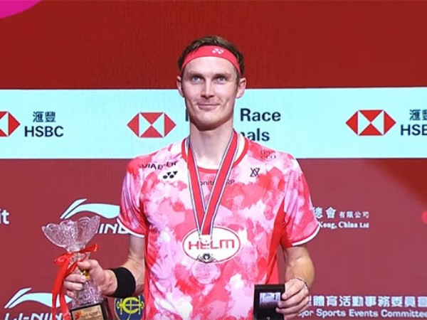 Viktor Axelsen Pemain Denmark Pertama Menangi Hong Kong Open