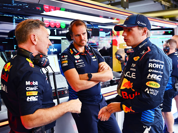 Christian Horner tegaskan Red Bull akan kejar poin McLaren.