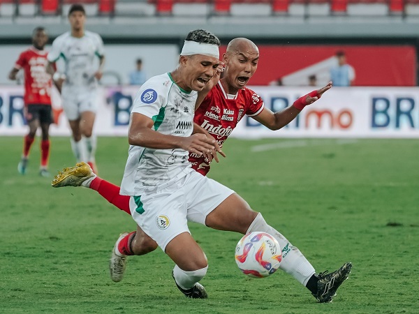 Pemain PSS Sleman, Gustavo Tocantins di laga kontra Bali United