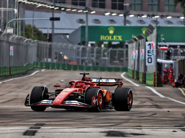 Hasil FP1 F1 GP Singapura: Leclerc Unggul Tipis Atas Norris