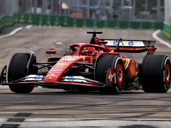 Charles Leclerc kurang puas dengan performanya di hari pertama GP Singapura.