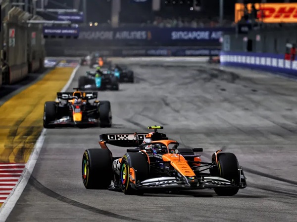 Hasil F1 GP Singapura: Norris Menangkan Balapan dengan Dominan