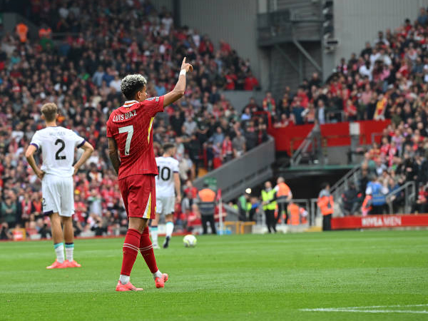 Liverpool Menang Telak 3-0 Atas Bournemouth, Luis Diaz Jadi MOTM