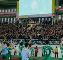 PSS Sleman Rebut Kemenangan Pertama Berkat Dukungan Penuh Suporter