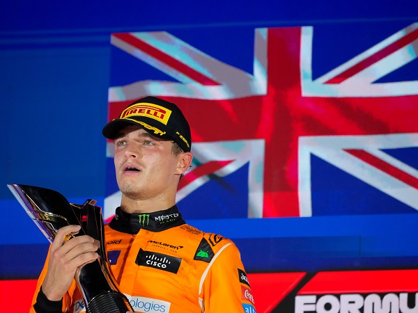 Lando Norris akui berjuang keras untuk bisa menang di GP Singapura.