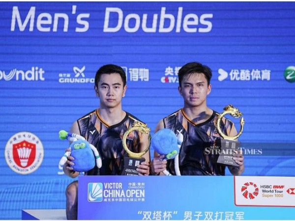 Sze Fei/Izzuddin Ganda Putra Pertama Malaysia Dalam 35 Tahun Kampiun China Open