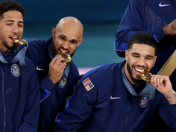 Shaquille O'Neal pesimistis lihat peluang AS raih medali emas di Olimpiade Los Angeles 2028.