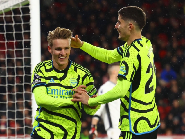 Martin Odegaard dan Kai Havertz