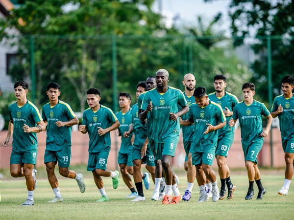 Latihan Persebaya Surabaya setelah libur