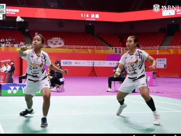 Sikat China, Isyana/Rinjani Lolos Semifinal Kejuaraan Dunia Junior 2024