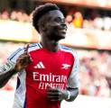 Awal Musim Gemilang Bukayo Saka, Rekor Arsenal di Depan Mata