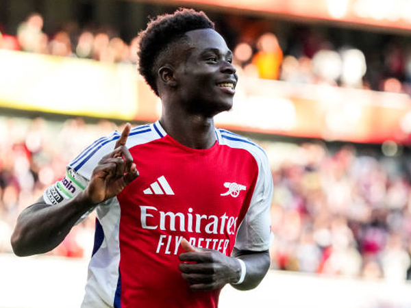 Awal Musim Gemilang Bukayo Saka, Rekor Arsenal di Depan Mata