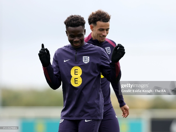 Bukayo Saka dan Curtis Jones Mengundurkan Diri dari Skuat Inggris