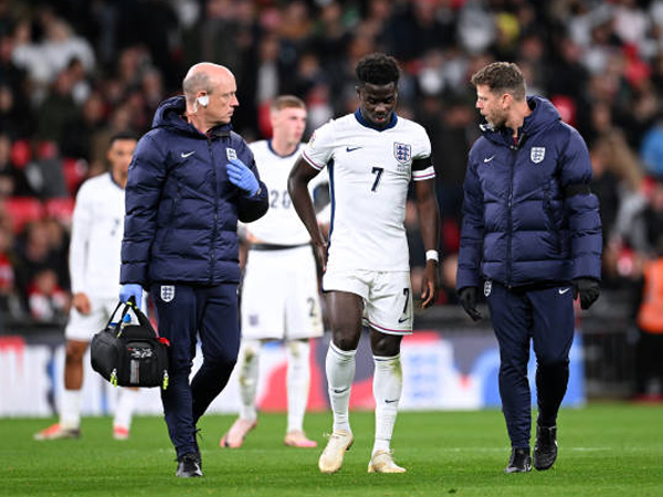 Cedera Hamstring, Bukayo Saka Dicoret dari Skuat Timnas Inggris