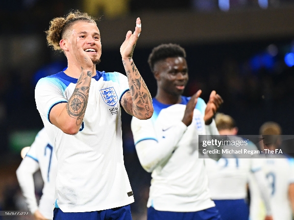 Kalvin Phillips dan Bukayo Saka