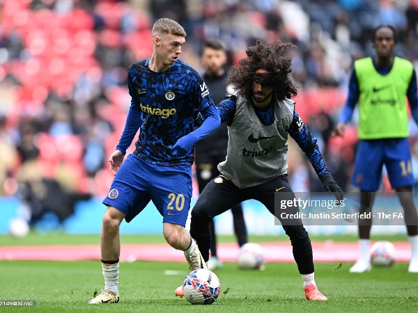 Cole Palmer dan Marc Cucurella