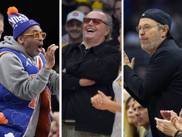 Spike Lee, Jack Nicholson, dan Billy Crystal akan masuk Hall of Fame khusus penggemar. (Foto: AP)