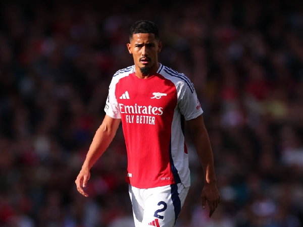 Bek andalan Arsenal, William Saliba, jadi incaran Real Madrid