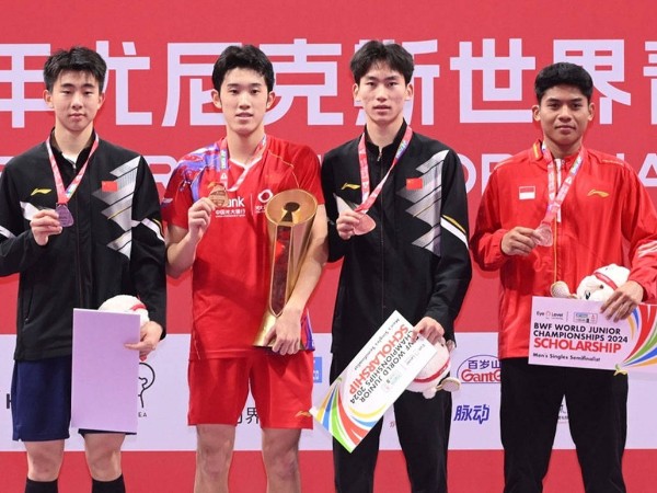 China Raih 3 Medali Emas di Kejuaraan Dunia Junior 2024