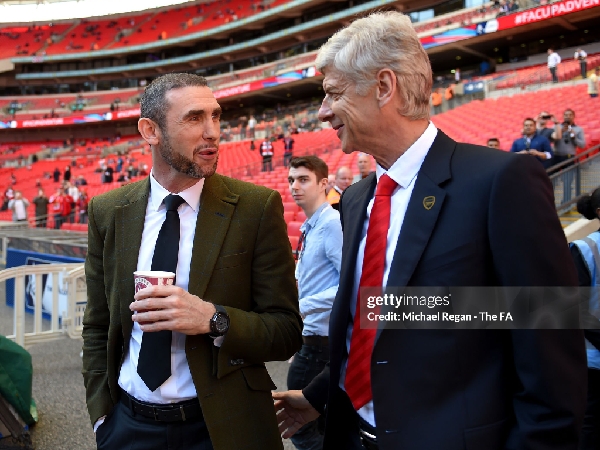 Martin Keown dan mantan manajer Arsenal, Arsene Wenger