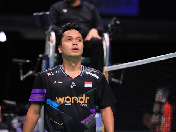 Anthony Ginting ingin evaluasi permainannya usai angkat koper prematur di Denmark Open 2024.